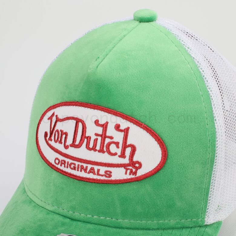 Shop Online Von Dutch Originals -Trucker Kent Trucker Cap, green/white F0817888-01573 Kaufen G&#253;nstig